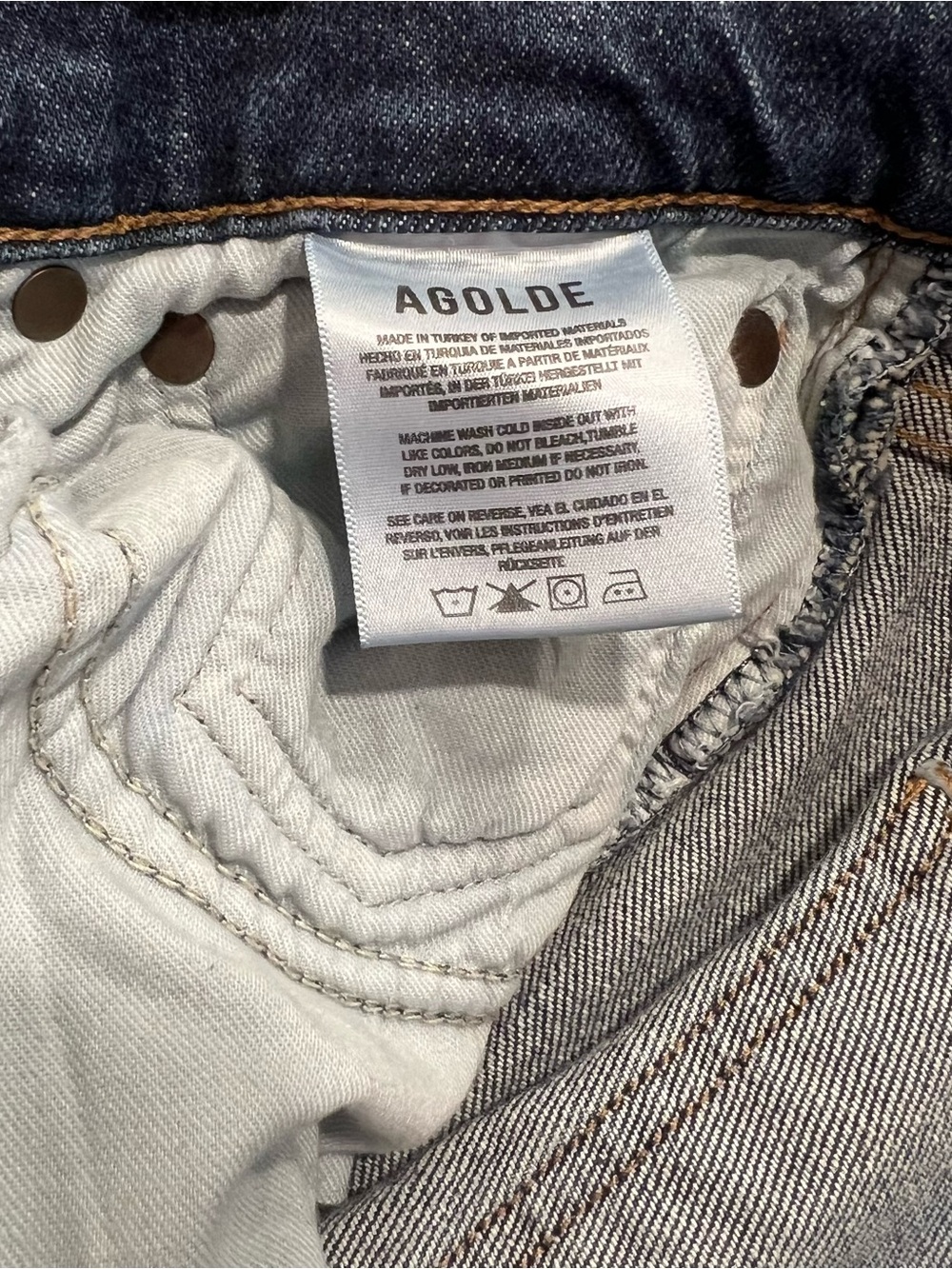AGOLDE Women’s Harper Straight Leg Jeans (TEMPO) - Size 29 - Picture 5 of 16